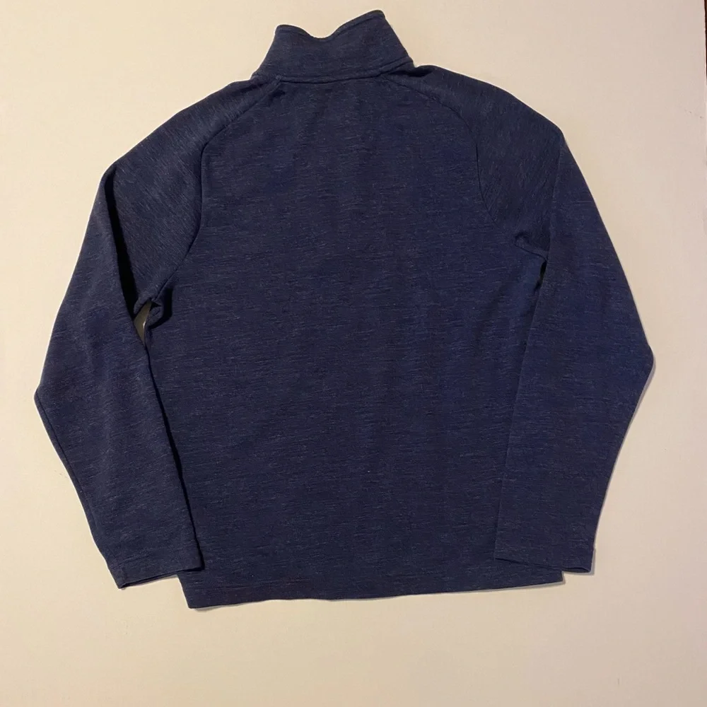 EUC Banana Republic 1/4 Zip Sweatshirt SZ M Blue